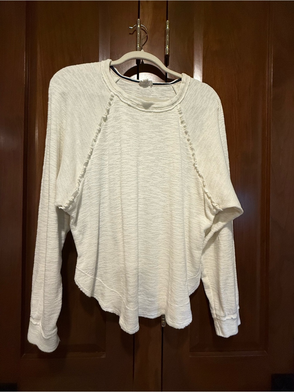 Anthropologie Pilcro Cream Top - Picture 4 of 10